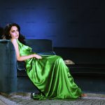 Renu Mehta in green dress 1