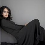 Renu Mehta black dress
