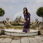 Renu Mehta at the Dorchester, purple dress 3