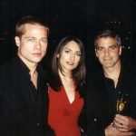 Renu Mehta with Brad Pitt & George Clooney